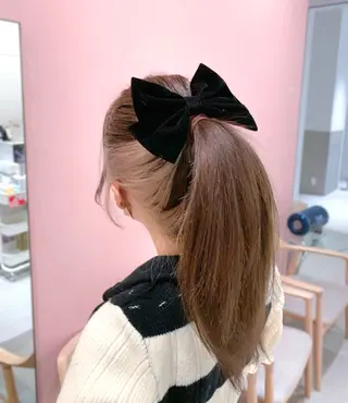 ロング カラー 韓国ヘア/レイヤー/ 顔まわり/りょーとのヘアスタイル