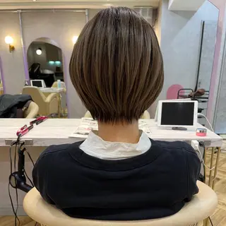 ショート enn to yuu所属・髪質改善&大人ボブ ♡KURENAのヘアスタイル