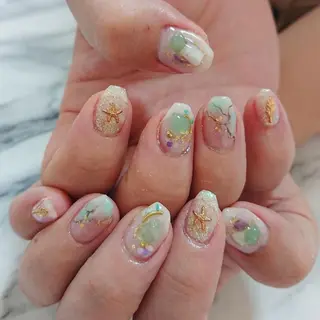 ネイル QULEONAIL所属・大城 裕麻のネイルデザイン