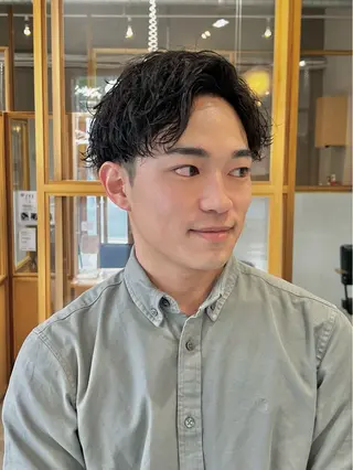 パーマ メンズ メンズパーマのプロ /FERIA蛭田貴弘のヘアスタイル