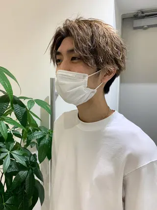 メンズ HARUKI MINATO  Japan福岡所属・似合わせカット 迫留由弥のヘアスタイル