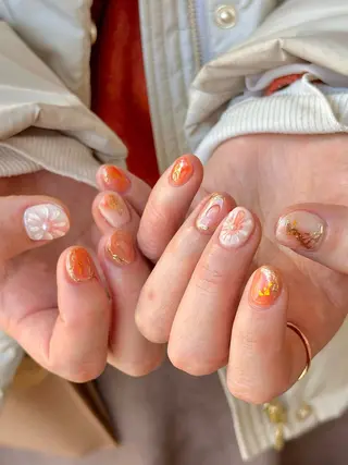 ネイル シモダ カスミ 🦀 @ksm_smdのネイルデザイン