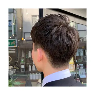 ショート メンズ 竹内 康浩のヘアスタイル