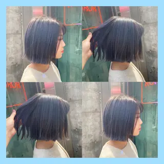 ミディアム 💛ムラ修正ブリーチ 💛YUUのヘアスタイル