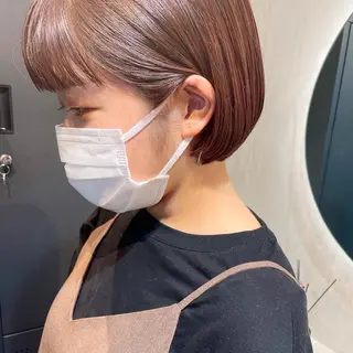 ショート カラー ヤマモト マイのヘアスタイル