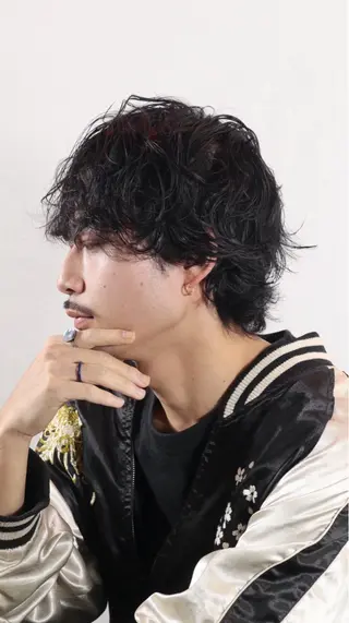 パーマ ♠️メンズ特化 hana♠️のヘアスタイル