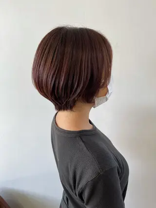 ショート 間水 和樹のヘアスタイル