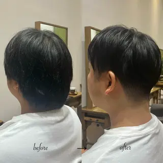 メンズ 黒川 結希のヘアスタイル