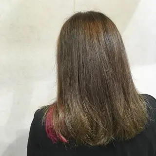 ミディアム カラー TAKA 【髪質改善】のヘアスタイル