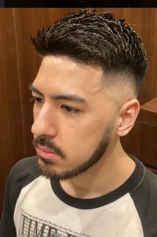 ショート メンズ バーバースタイルズ町田店所属・イチバ ヒロシのヘアスタイル