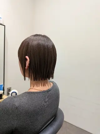 ショート GO TODAYシェアサロン岡山店所属・🎗️髪質改善・美髪 艶髪🥇小西邦生のヘアスタイル