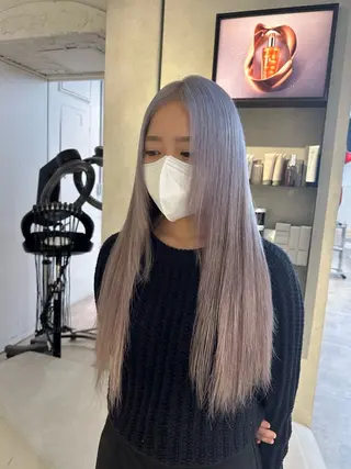カラー ハイトーン特化 pepe🎀のヘアスタイル