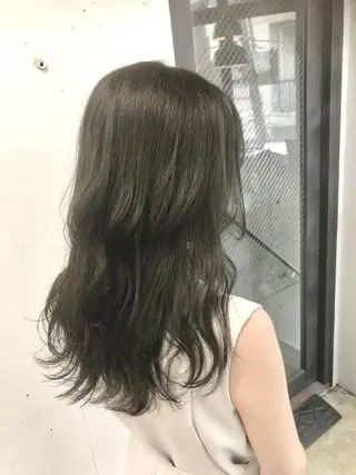 セミロング 新井 広樹のヘアスタイル