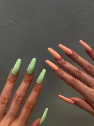 ネイル GO TODAY シェアサロン 渋谷Amiu店所属・渋谷ネイル🎀 y2k/海外ネイルのネイルデザイン