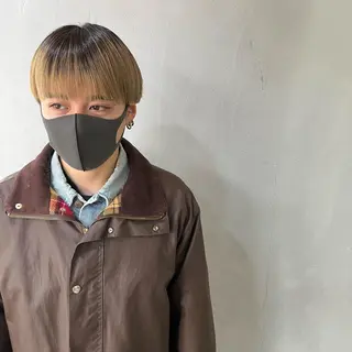 メンズ アキト/ メンズ/透明感暗髪のヘアスタイル