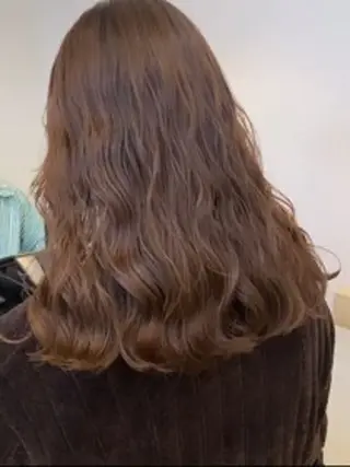 セミロング パーマ メンズパーマ 岩成健志郎のヘアスタイル