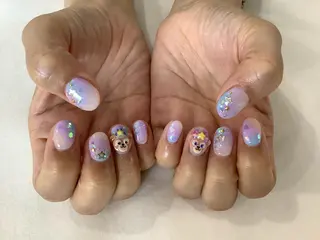 ネイル 💎🐰 saki. m 🐰💎のネイルデザイン