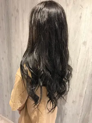 ロング カラー Renatus店長 金子裕美のヘアスタイル