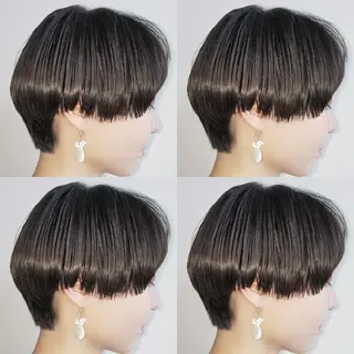 ショート カラー iplus✴ まつげ、眉毛、耳つぼのマツエク・マツパデザイン