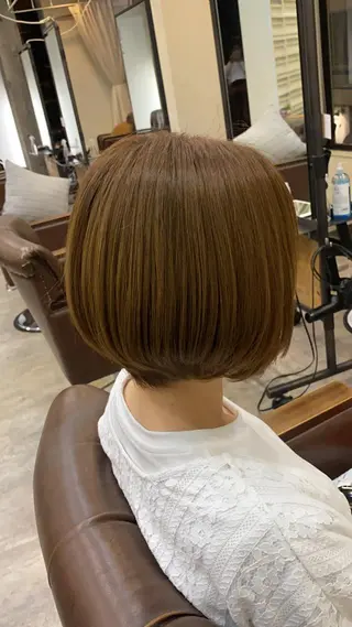 ショート カラー 🟢NEGi🟣 🫧髪質改善のヘアスタイル