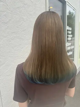 ミディアム Claire 【クレール】所属・富山駅徒歩8分/ 透明感カラーみきやのヘアスタイル