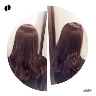 セミロング ロング カラー ✨縮毛矯正✨髪質改善 ナカシマ ユミのヘアスタイル