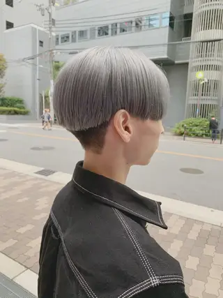 ショート カラー メンズ WEG所属・韓国レイヤー/艶髪 WATSUKIのヘアスタイル