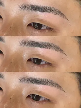 メンズ アイブロウ メンズ研究所所属・《メンズ眉毛&脱毛専 問》✨トネタイチの眉毛・アイブロウイメージ