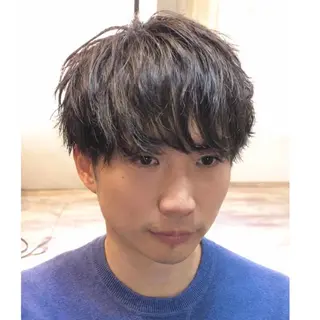 ミディアム パーマ メンズスタイル🌿 minamiのヘアスタイル