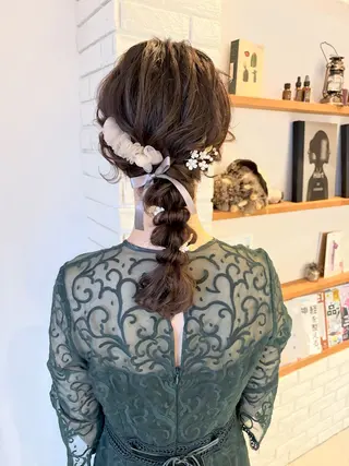 ヘアアレンジ 中島 さなえのヘアスタイル
