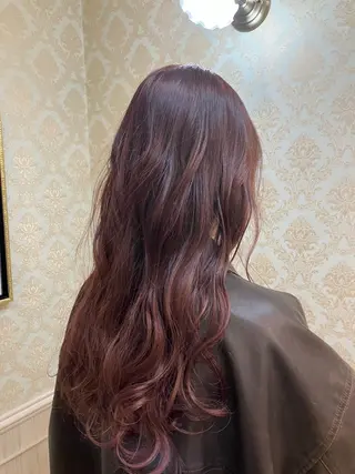 ロング カラー Tink 橋本 青空のヘアスタイル