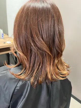 ミディアム カラー TELAHAIR土気あすみが丘店所属・土屋  優斗のヘアスタイル