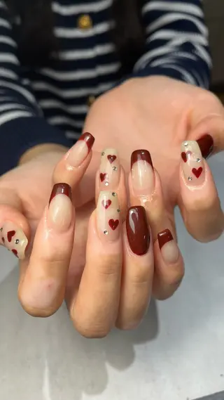 ネイル 🤎Two ERI🤎のネイルデザイン