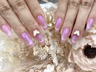 ロング Nail Salon To Be珈月のネイルデザイン