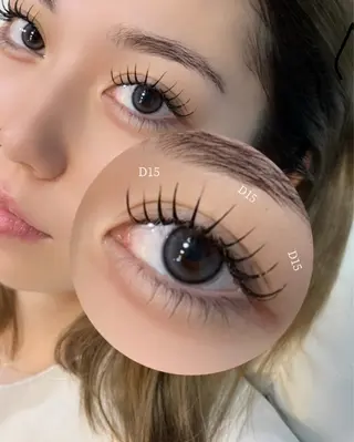 マツエク・マツパ Liliy所属・hana [Liliy］のマツエク・マツパデザイン