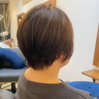ショート 丸岡 美穂のヘアスタイル