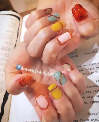 ネイル 4tunekick NAILS(フォーチュンキックネイルズ)所属・光森 淳子のネイルデザイン