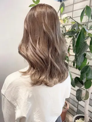 ロング カラー EIGHTSOL博多 筑紫口店 溝口里穂のヘアスタイル