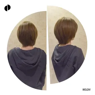 ショート ✨縮毛矯正✨髪質改善 ナカシマ ユミのヘアスタイル