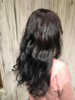 ロング 永井大樹✨ 透明感カラー✨のヘアスタイル