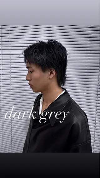 カラー メンズ 似合わせカラー/ ケアブリーチ/竜希のヘアスタイル