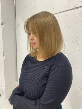 ミディアム カラー tama /カットモデルのヘアスタイル