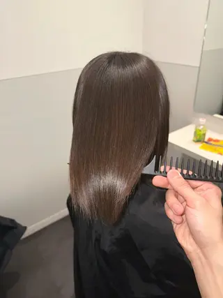 ミディアム Wisteria所属・美髪特化✨ 伊織✨縮毛矯正✨のヘアスタイル