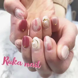 ネイル 丸川 遥のネイルデザイン