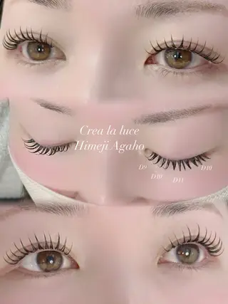 マツエク・マツパ CrealaLuce 姫路英賀保店のマツエク・マツパデザイン