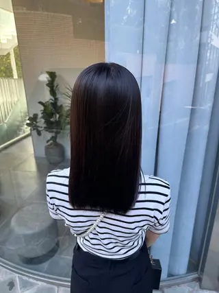 ミディアム Wisteria所属・美髪特化✨ 伊織✨縮毛矯正✨のヘアスタイル