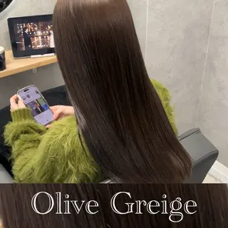 ロング 透明感カラー特化/ 顔まわり特化/辻部のヘアスタイル