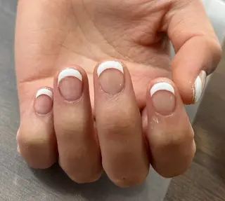 ショート marble Rinaのネイルデザイン