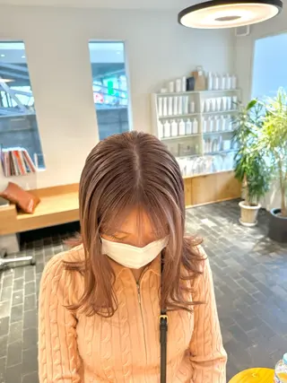 セミロング 宮澤弘一/大宮/ 髪質改善/完全個室のヘアスタイル