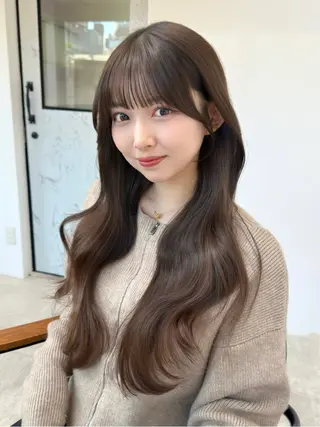 ロング カラー FERiCIA.  表参道所属・レイヤーカット 🪄吉野翔悟のヘアスタイル